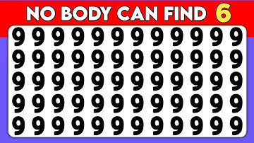 Find the Odd One Out | Challenge your Observation Puzzles | Can You Find the Odd Number and Letter 