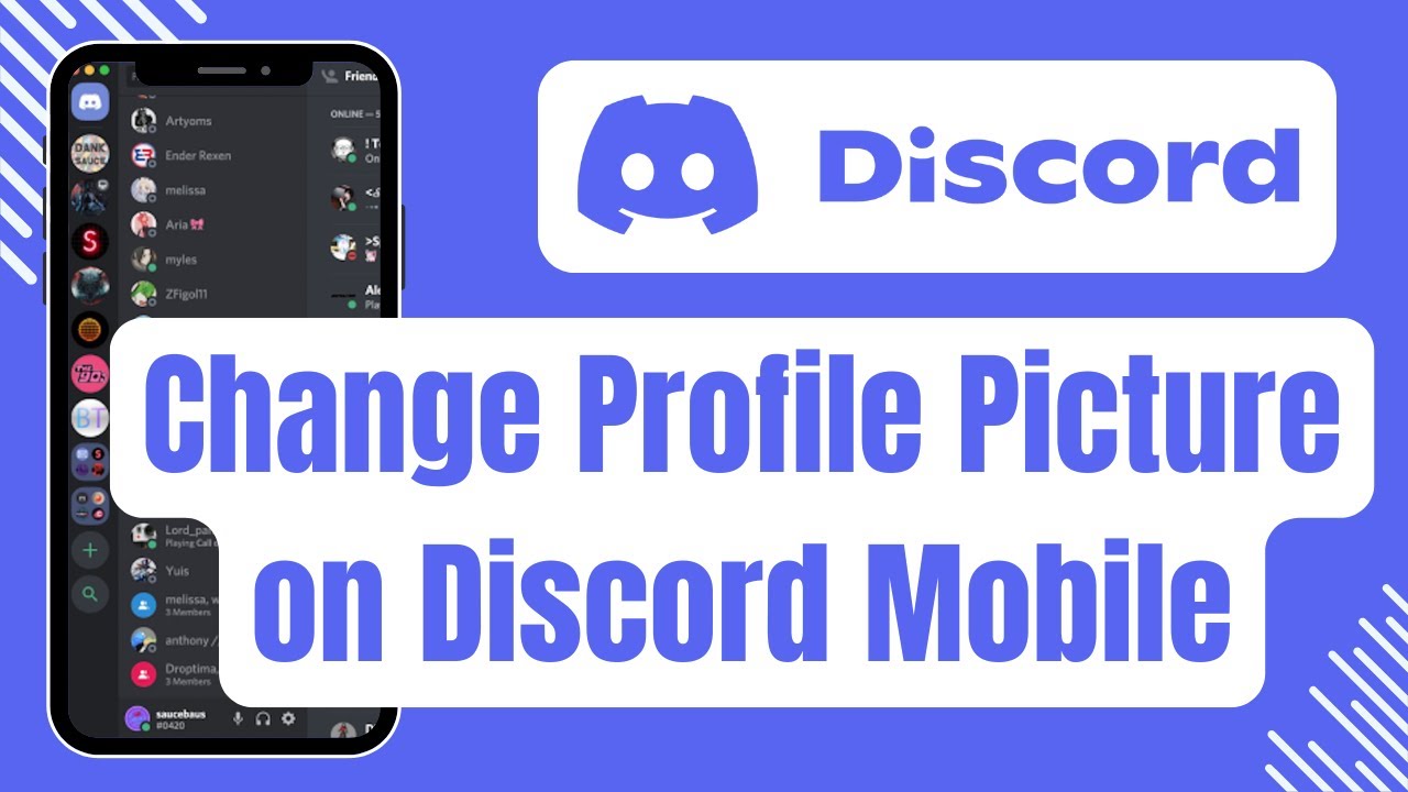How to Change Profile Picture on Discord Mobile! Easy