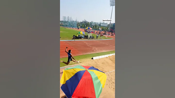 Long Jump (All india university Games)#sports #athlete #long #longjump #shorts #shortvideo