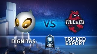 HGC EU - Phase 1 Part 2 - Game 5 - Tricked esport v Team Dignitas