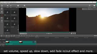 Video Editing Software for Mac & PC: How to add music / change music to video by Moviemator screenshot 1