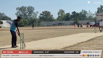 IMF TIGERS vs VEDANT 11 live cricket match | SPL PRO S12 live - Stadium Ground Shajapur