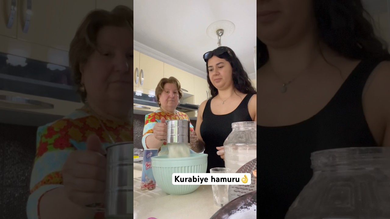 Kurabiye hamurum👌 #kurabiye #kurabiyetarifi #elmalikurabiye #tarif #vlog #shortvideo