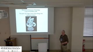 Elements of Khovanov Homology | Prof. Louis H. Kauffman | Seminar