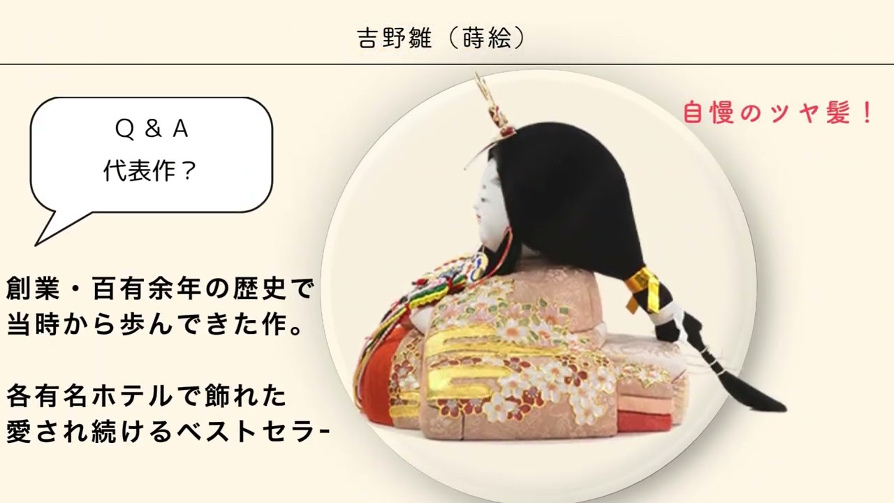 吉野雛 | 五色 雛人形・五月人形の原孝洲