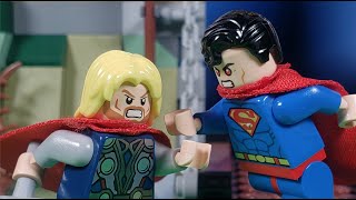 Thor vs Superman Lego