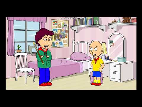 Caillou slaps Rosie/Grounded
