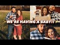 I'M PREGNANT!!!!! | FINDING OUT, TELLING MY HUSBAND AND FAMILY