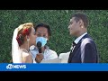 High school sweethearts marry after learning groom, battling cancer, has just weeks to live