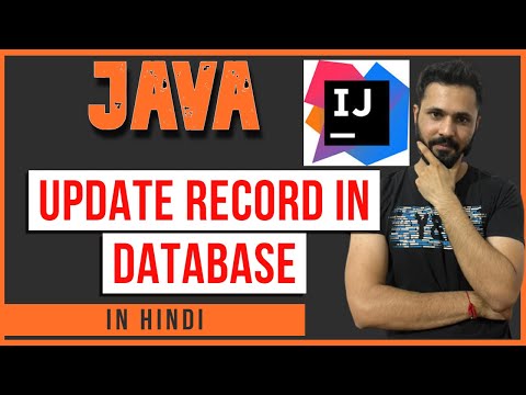 Java tutorial in Hindi for beginners #74 Update record from MySQL Database | JDBC | MySQL | IntelliJ