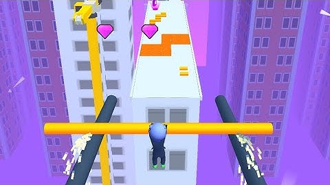 Roof Rails All Levels Gameplay Android iOS Levels (181-190) Walkthrough #19