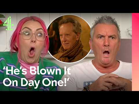 Goggleboxers React To Richard E. Grant’s Celebrity Traitors BLUNDER | Gogglebox | Channel 4