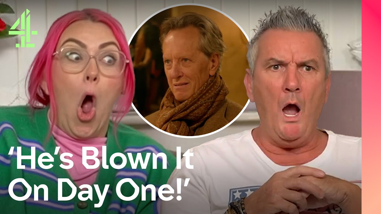 Goggleboxers React To Richard E. Grant’s Celebrity Traitors BLUNDER | Gogglebox | Channel 4