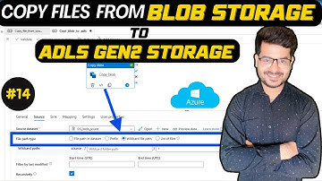 Copy Files From Azure Blob Storage To ADLS Gen 2 To Storage || Copy Activity In ADF || Class - 14