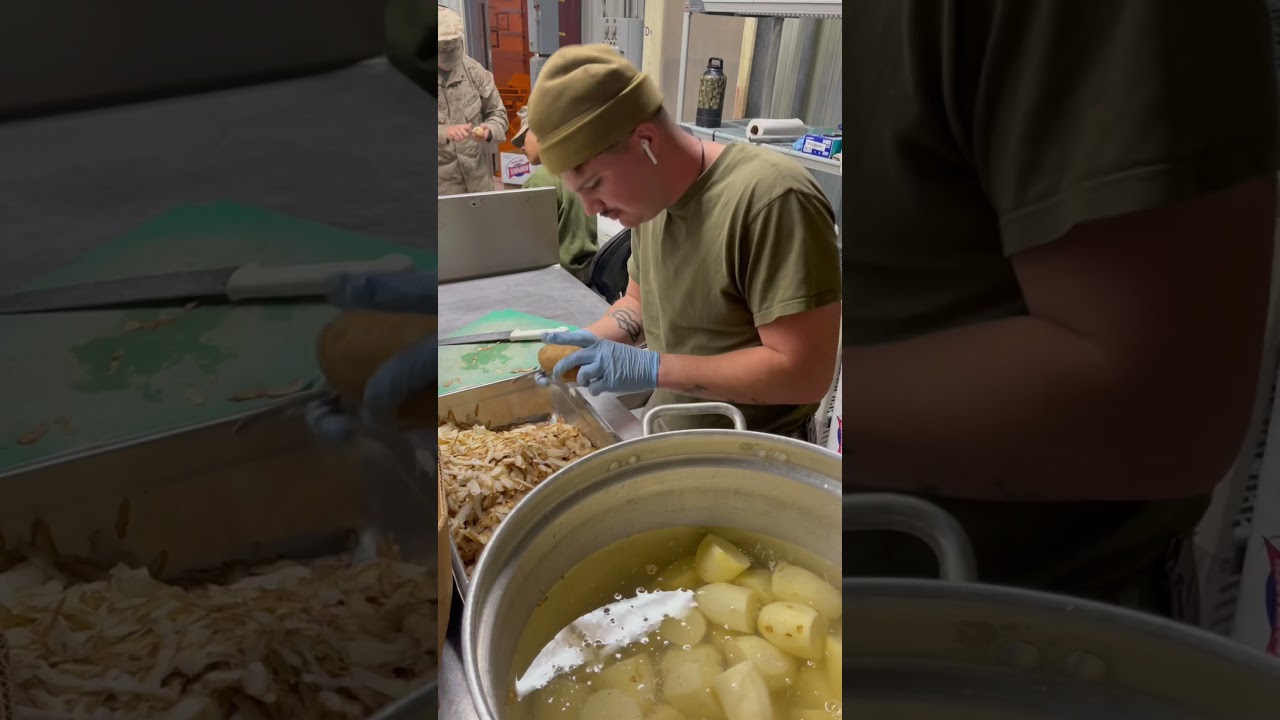 USMC FOOD SERVICE SPECIALIST. POTATOES YouTube