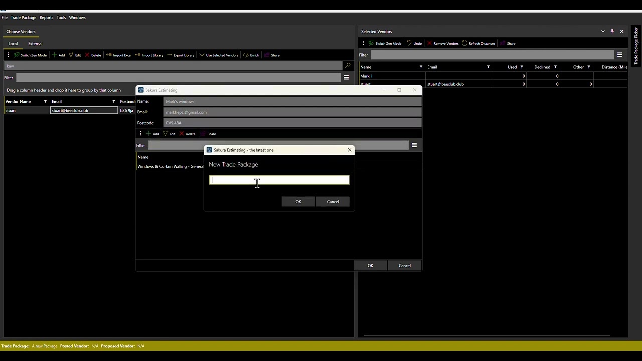 Sakura Vendor library