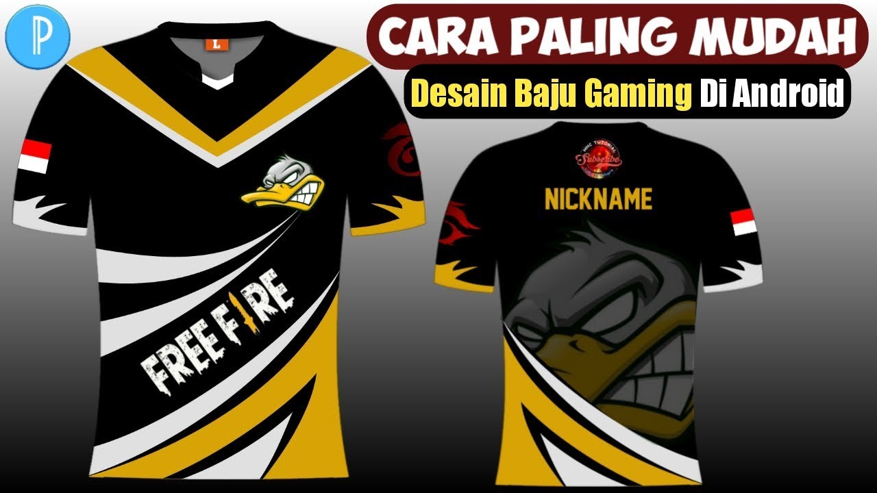 Cara Paling Mudah Desain Baju Esport Gaming Di Hp Android Part3 TutorialPixellab YouTube