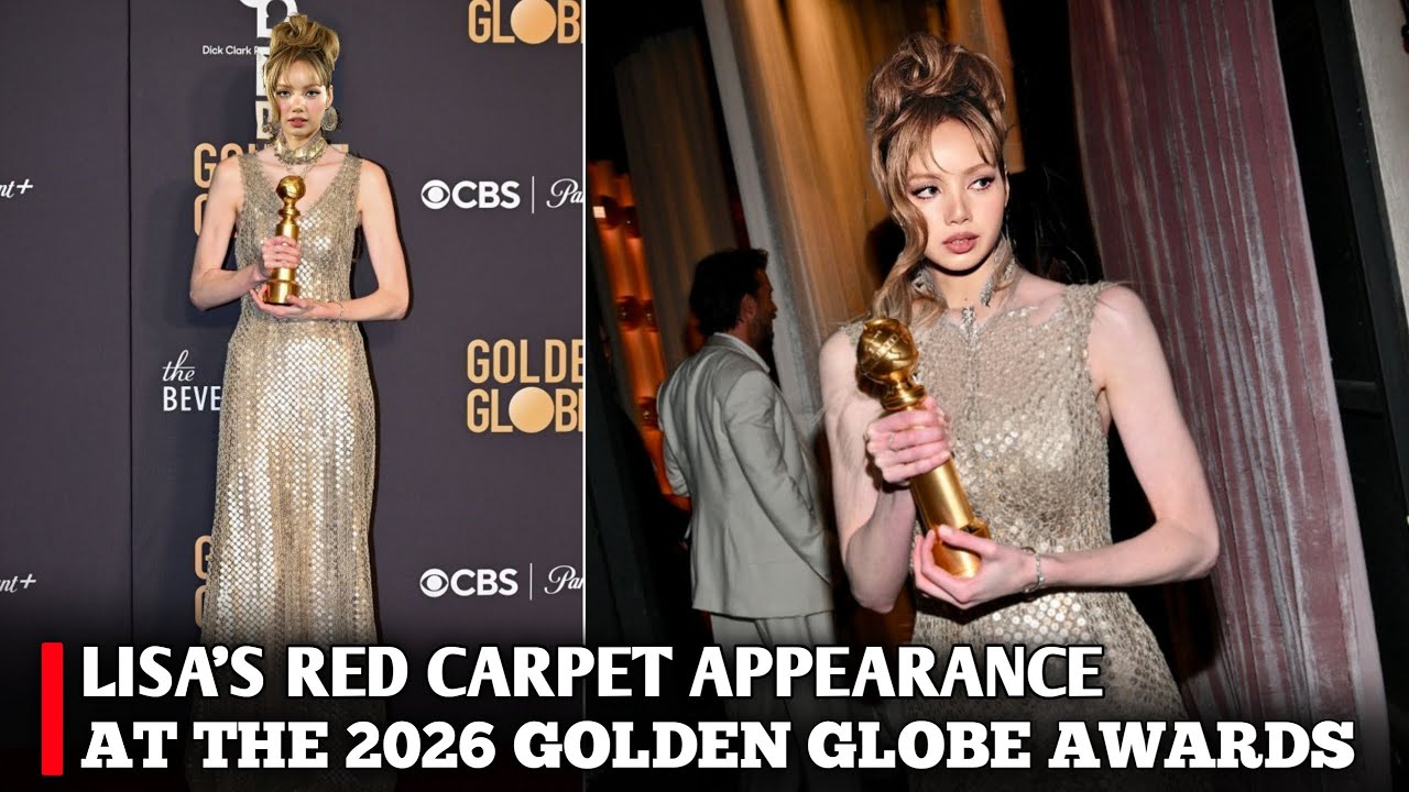 JUST ARRIVED! Blackpink Lisa's stunning red carpet appearance at the 2026 Golden Globe Awards JUST ARRIVED! Blackpink Lisa's stunning red carpet appearance at the 2026 Golden Globe Awards