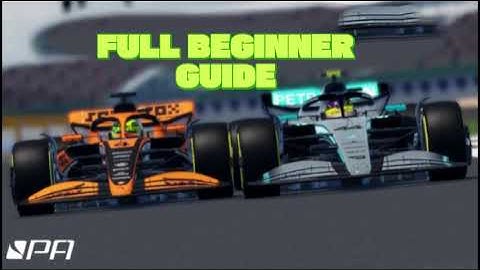 FULL BEGINNER GUIDE  IN FORMULA ONE APEX ROBLOX