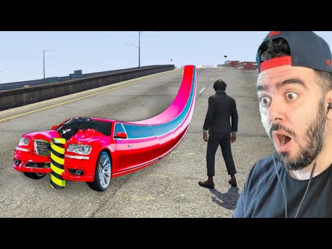 DÜNYANIN EN UZUN ARABASIYLA KAZA YAPTIM - GTA 5 MODS