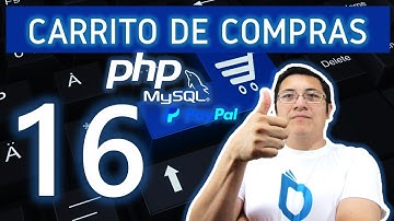 16.- Carrito de compras con php, mysql, paypal y bootstrap (Solicitando el correo)