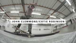 John Clemmons and Cotie Robinson | TransWorld SKATEboarding