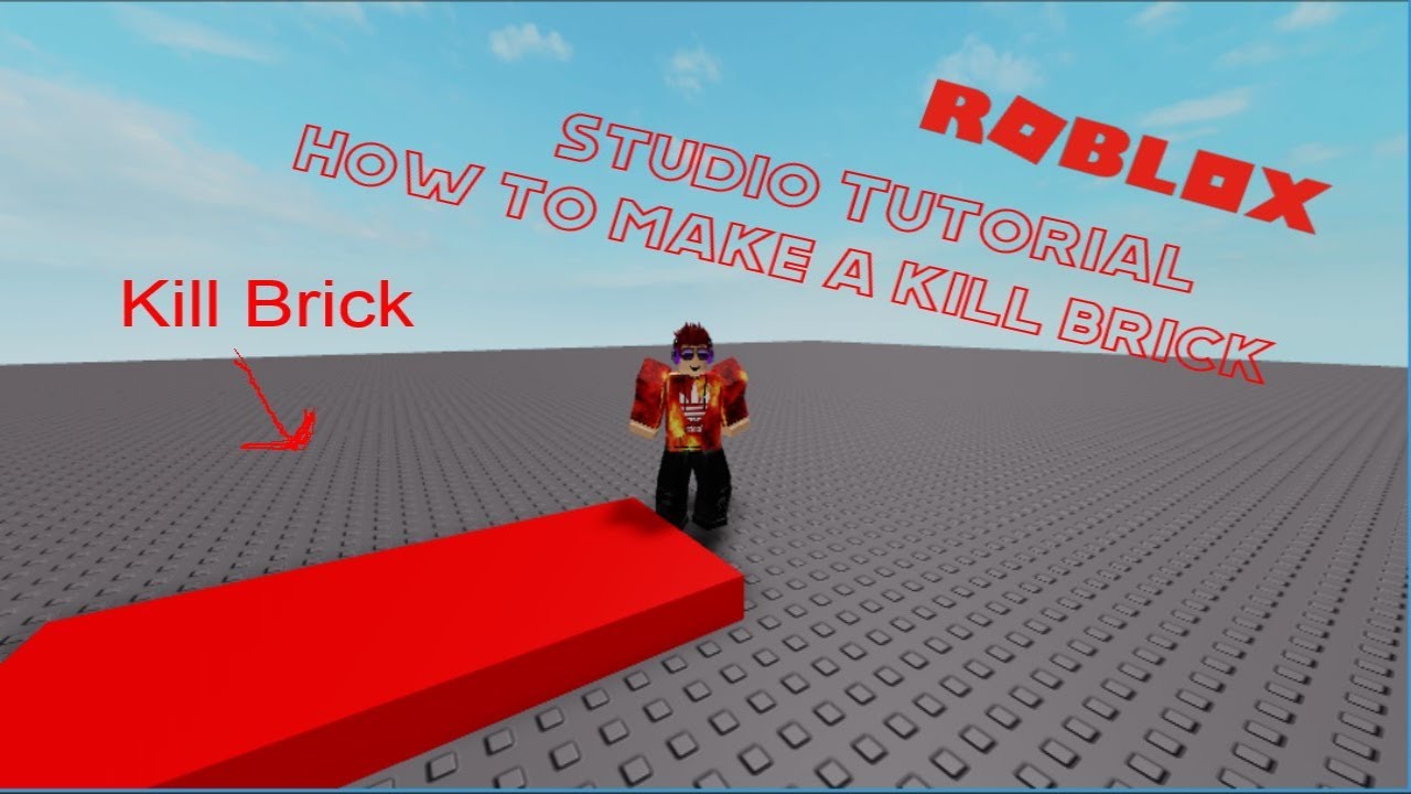 How To Make A Kill Brick Roblox Studio Tutorial Youtube - roblox studio how to make a kill brick