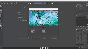 How to install Krita 5.0.0 beta 5 on a Chromebook