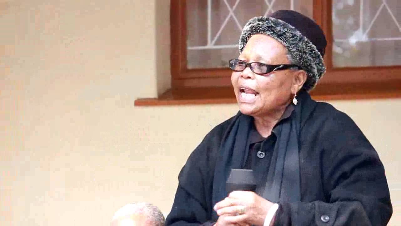 A resident of Tlokweng during a kgotla meeting to address the Land Board raffle system