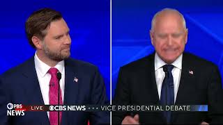 WATCH: Walz gives ‘pro tip’ about listening to experts | CBS Vice Presidential Debate