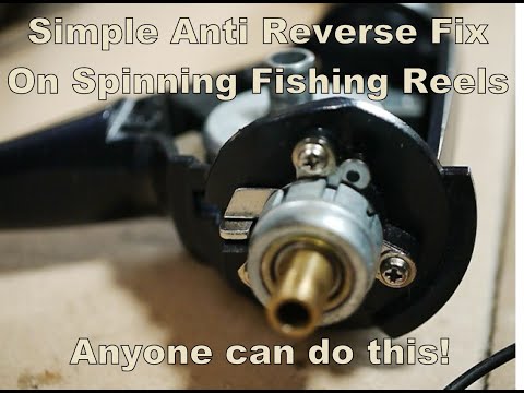 Fix Your Fishing Reel Anti Reverse Clutch With This Simple Fix! 