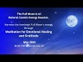 Join our full moon group meditation tonight