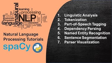 NLP Tutorial 4  - SpaCy Python Tutorial | Linguistic Features Extraction in NLP