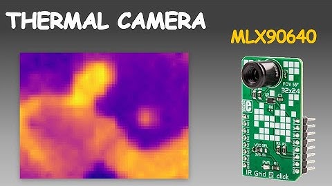 MLX90640 Thermal Camera Demo with STM32F7 [UPDATED]
