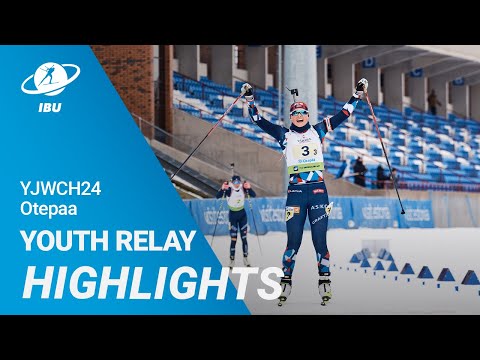 YJWCH24 Otepaa: Youth Women Relay Highlights