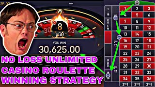 No Loss Unlimited Casino Roulette Win Strategy || All Numbers Cover || Roulette Best Strategy || Resimi