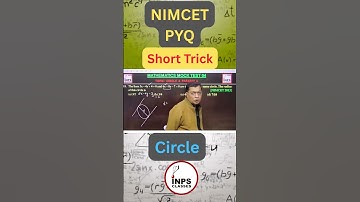 Circles Short Trick | NIMCET PYQs Solved in Seconds | By Nitin Agrawal (INPS Classes)