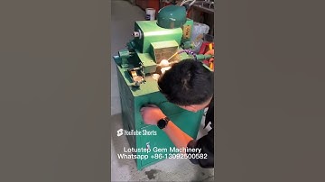 Gem Sphere Making Machine #gemstonespheremakingmachine #gemspheremakingmachine #crystalball