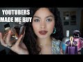 TOP 5 PERFUMES YOUTUBE MADE ME BUY | BLIND BUYS | ItsMJ