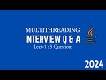 Java multithreading interview qa lecture1  5 questions