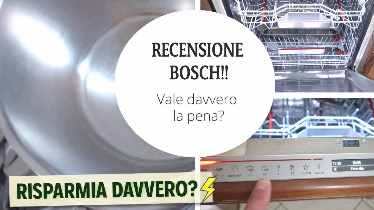 È DAVVERO EFFICIENTE? LAVASTOVIGLIE BOSCH SMV8YCX02E SERIE 8 RECENSIONE COMPLETA! 