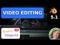 LIVESTREAM: Let's Edit Video in Blender 5.1! | Frenzy Hangouts