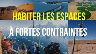 6ème. GÉOGRAPHIE. HABITER les ESPACES à FORTES CONTRAINTES.