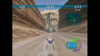 Star Wars Episode I : Racer (PC) #1 : THE BOONTA TRAINING COURSE (Amateur Podracing Circuit)