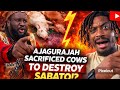 Eiii Ajagurajah Opferte Kühe Um Sabato Zu Vernichten Nachdem Er Ihn Entlarvt Hatte Die Ganz