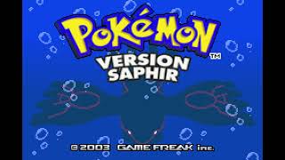 Pokémon Sapphire Version (French) - Intro