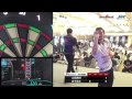 【PERFECT2015 第9戦 男子決勝】山田勇樹 v 金子憲太 [速報版] ＊9-Dart Finish で決めた勝利の瞬間！
