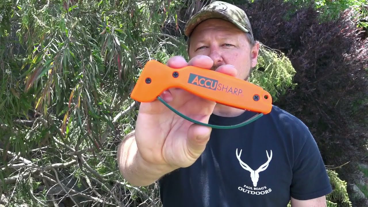 ACCUSharp Knife sharpener ( How to use ) YouTube