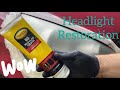 How to restoration fade headlight, cheap and easy with Farécla G3+Turtle wax+WD-40