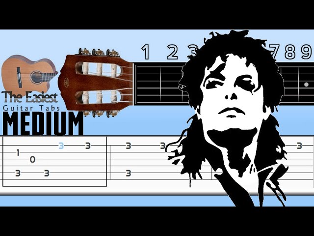 Michael Jackson - Billie Jean Guitar Tab - YouTube